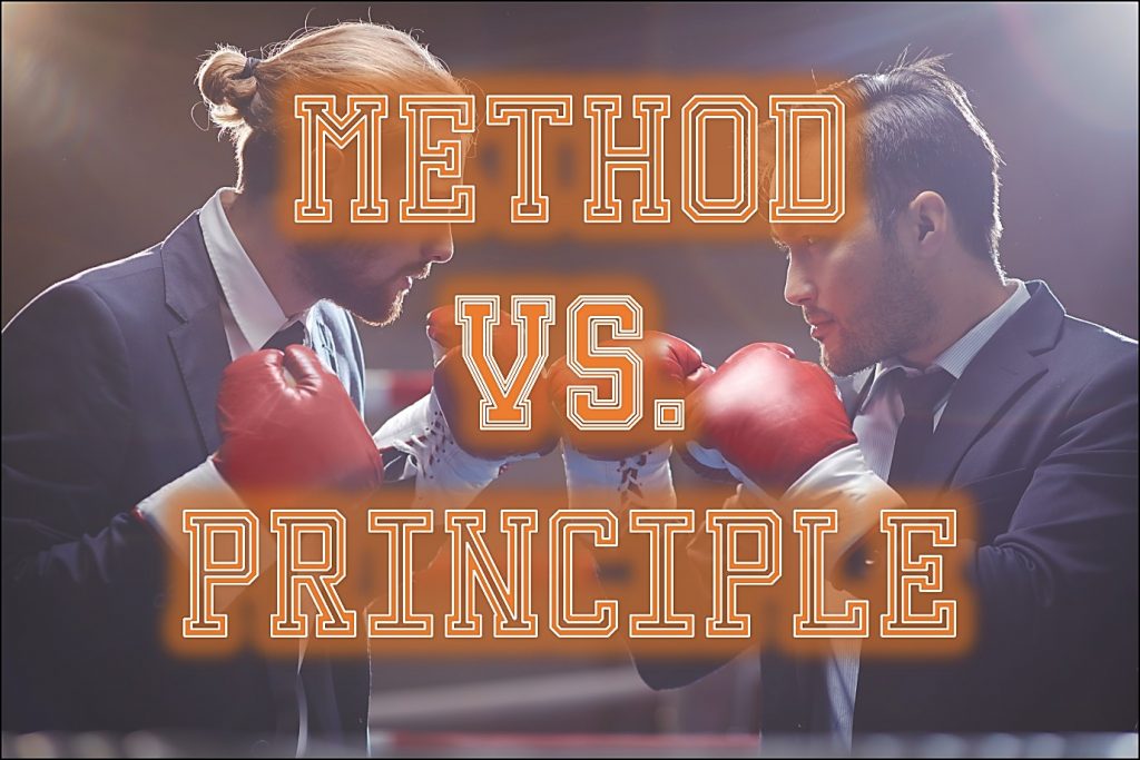 Method vs Principle