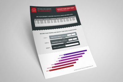 Vocal Range and Voice Classification Worksheet